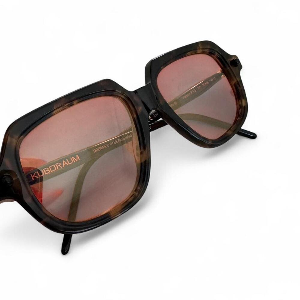 Kuboraum p13 HA Brown Tortoise sunglasses